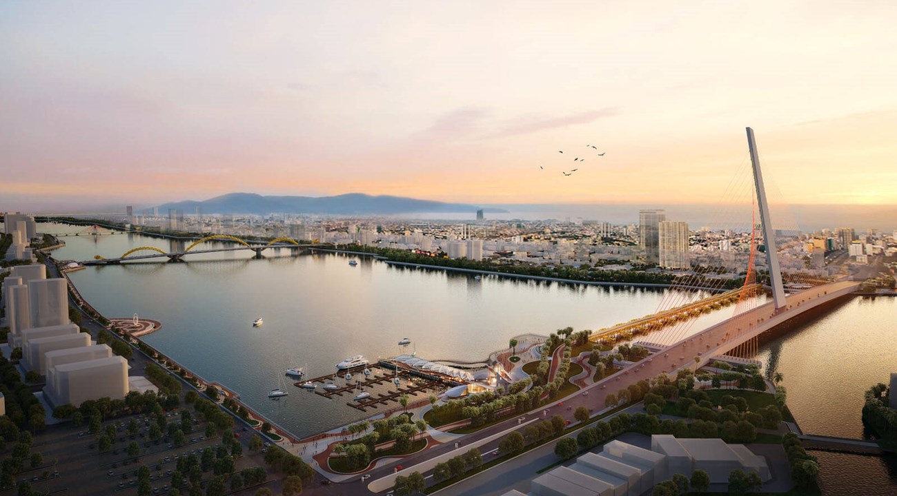 Toàn cảnh phố đi bộ Đà Nẵng
