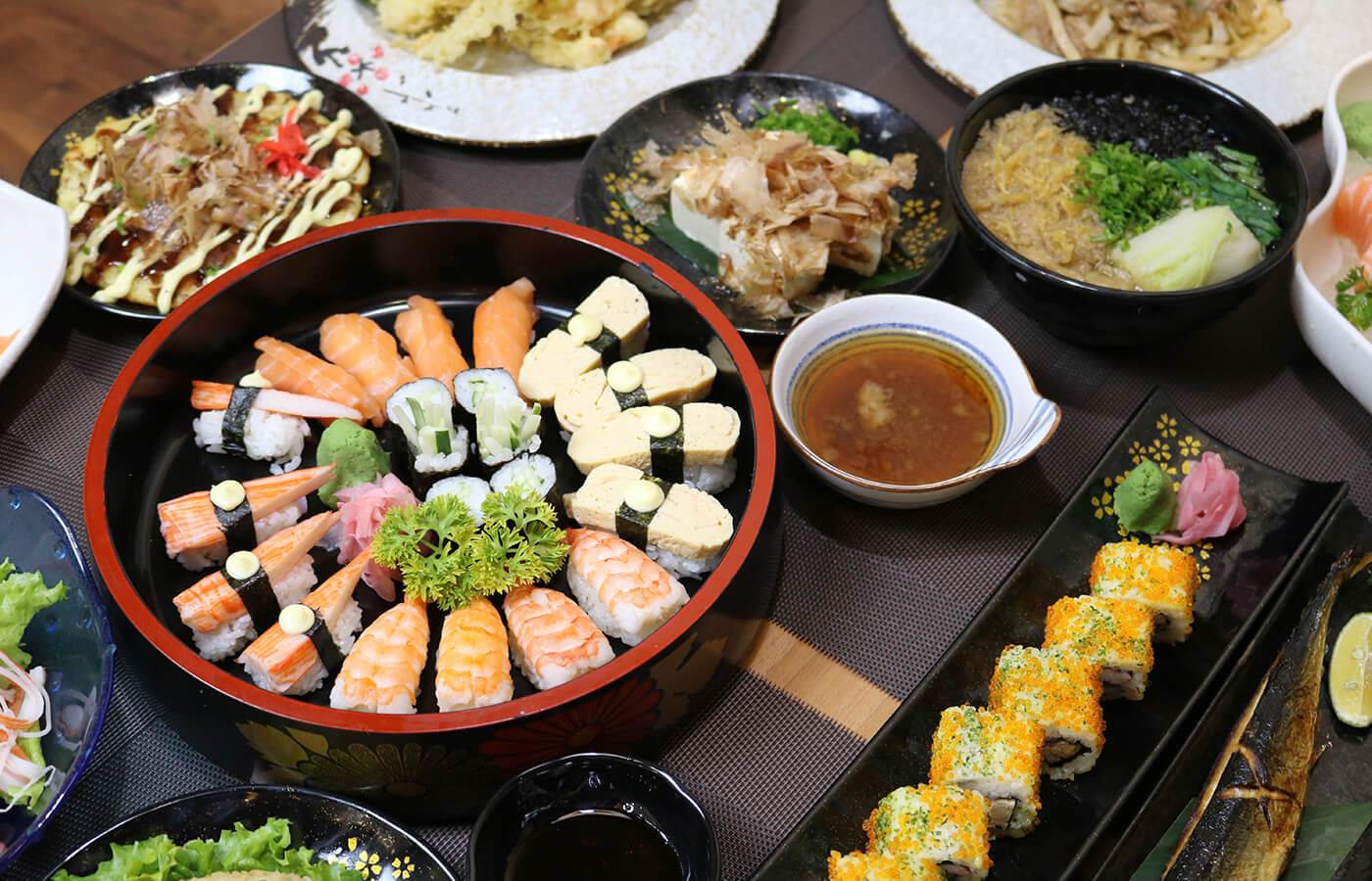 Sushi Đà Nẵng giá phải chăng, khẩu phần vừa tại Xuyên Sushi
