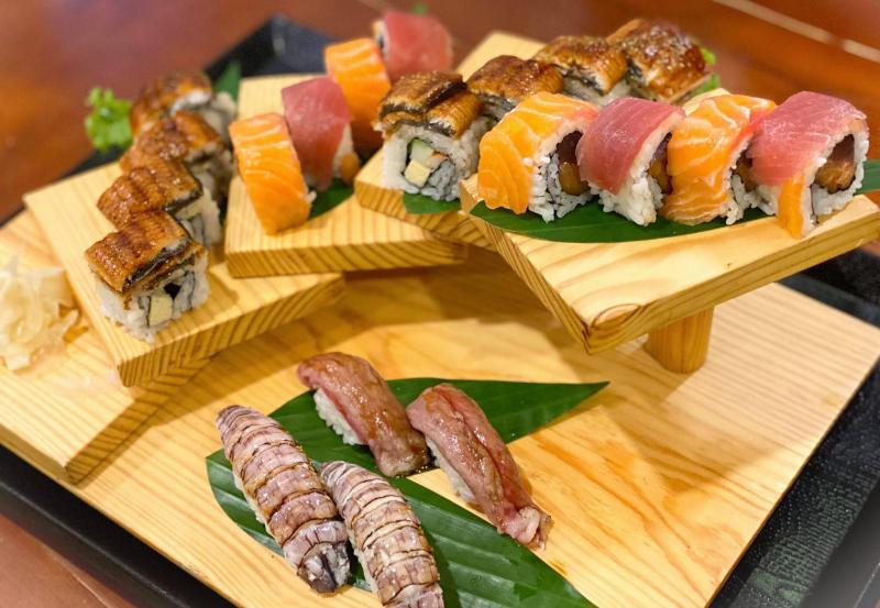 Buffet sushi Đà Nẵng với hải sản tại Phiphi Sushi