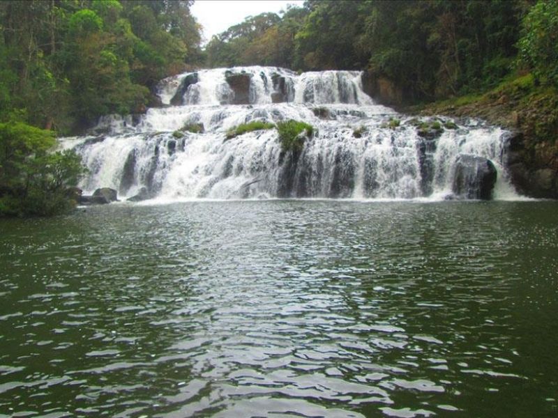 Thác ba tầng Đắk Nông sở hữu cấu trúc dòng chảy độc đáo
