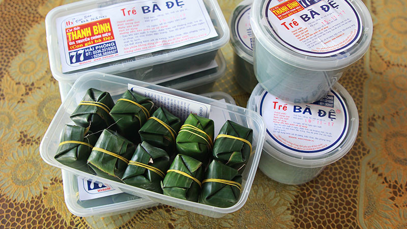 Tré được đóng gói trong hộp dễ dàng vận chuyển 