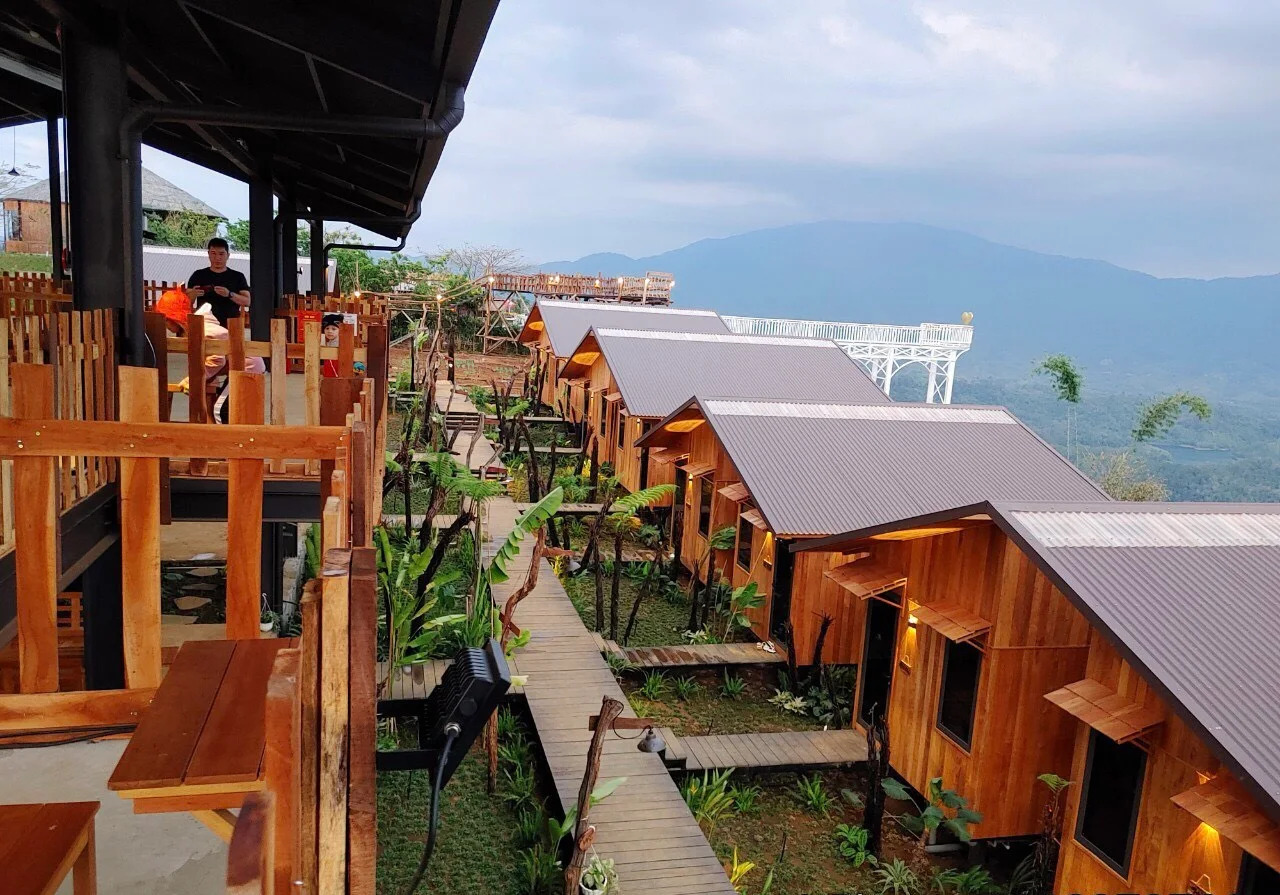 Phòng lưu trú tại Khu du lịch Cái Gùi Tà Đùng
