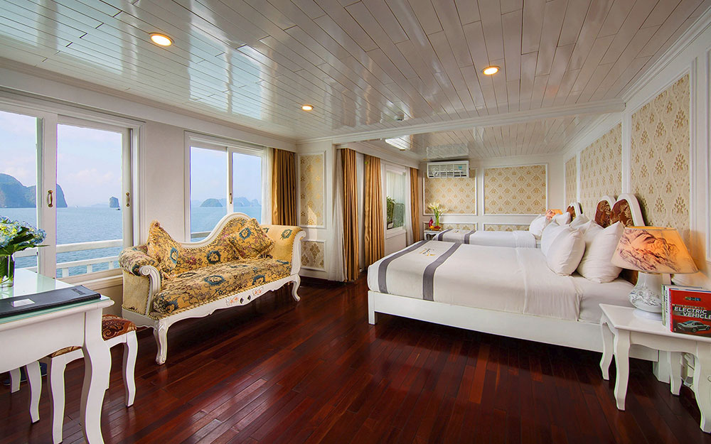 Royal Suite sở hữu thiết kế đậm chất hoàng gia