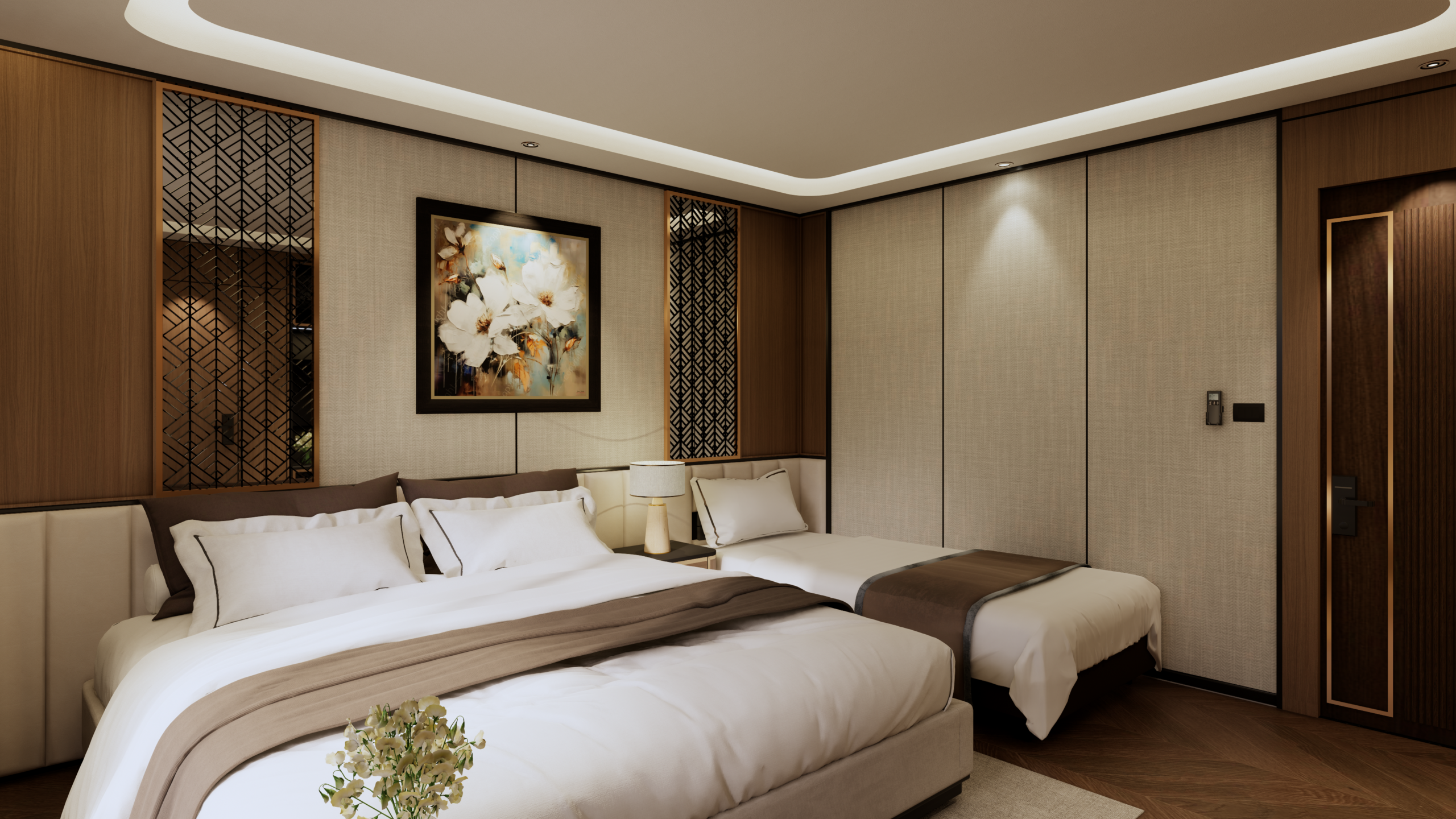 Horizon Suite từ tầng 2 với tầm nhìn thoáng