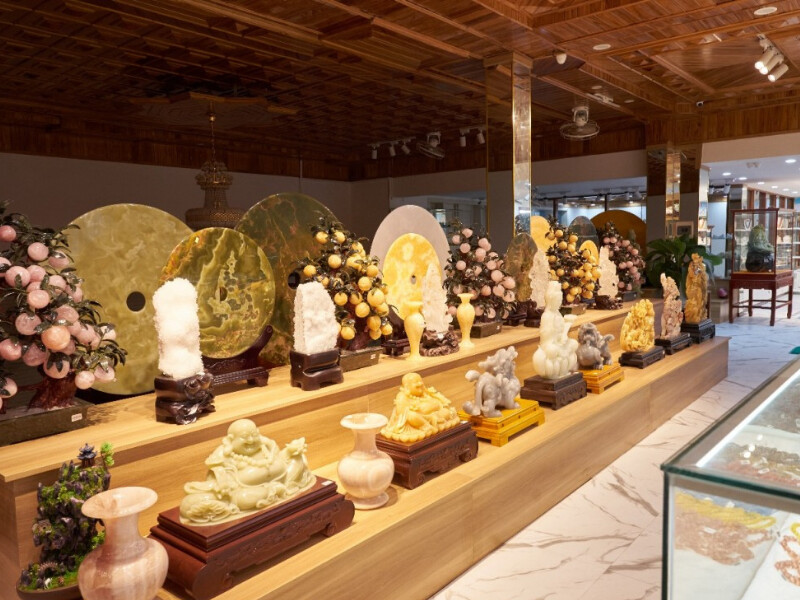 Các tác phẩm đá trang trí độc đáo
