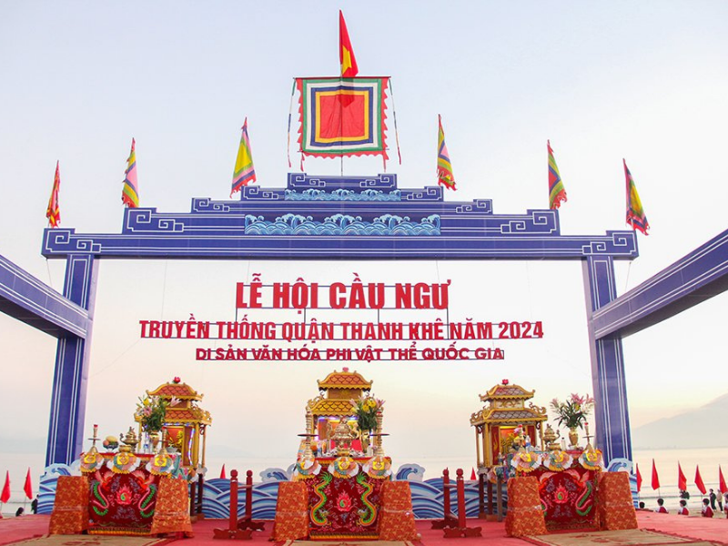 Lễ hội Cầu Ngư Đà Nẵng cầu cho quốc thái dân an và ra khơi thắng lợi
