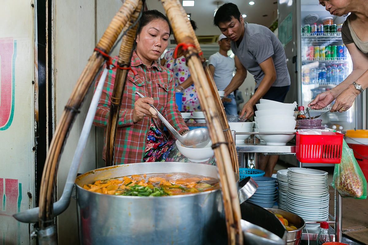 Đôi quang gánh bún huyền thoại trong ký ức người Sài thành