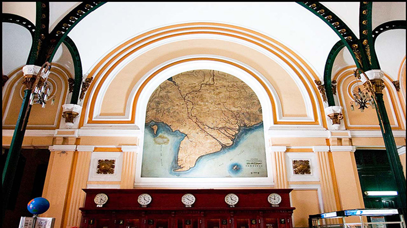 Bưu điện là điểm đến lý tưởng để du khách tìm hiểu lịch sử Sài Gòn xưa