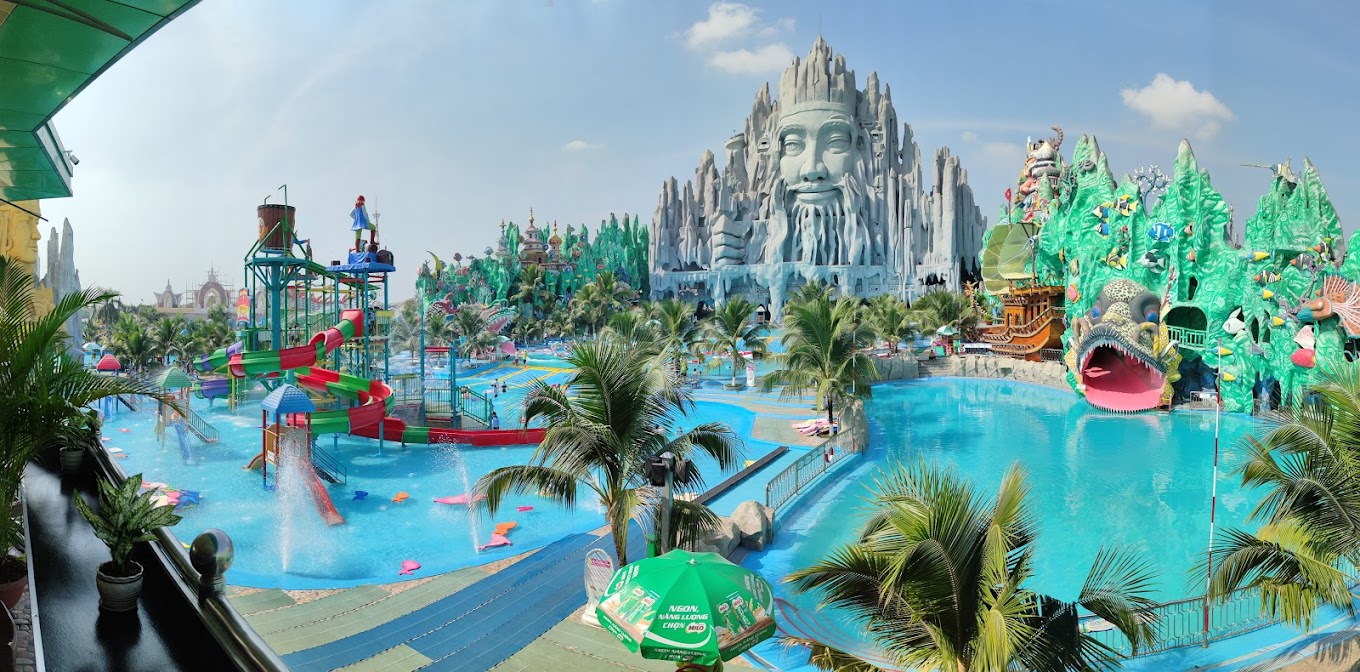 Công viên nước Suối Tiên đại dương xanh giữa lòng Sài Gòn