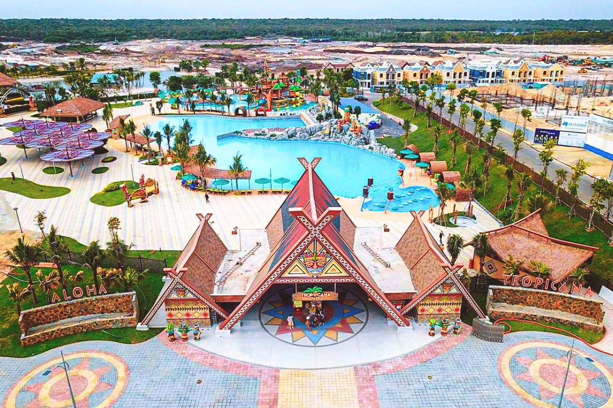 Tropicana Park Hồ Tràm công viên nước kết hợp nghỉ dưỡng