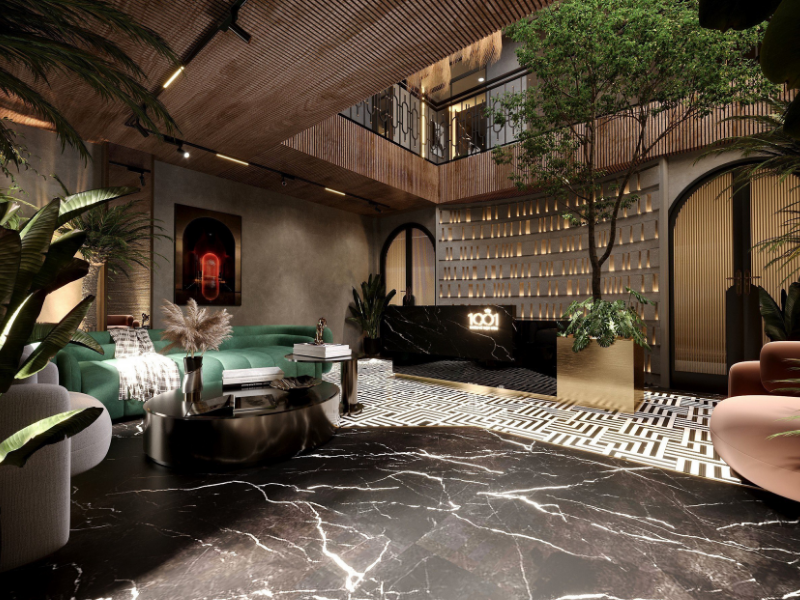 Khách sạn Nghìn Lẻ Một Đêm gây ấn tượng với không gian huyền bí, đa dạng concept độc đáo