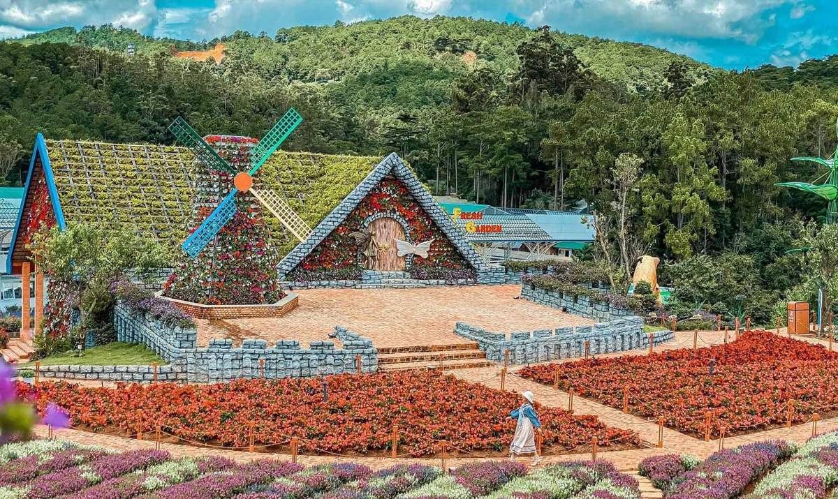 Khu du lịch Fresh Garden Dalat là tọa độ check-in siêu Hot