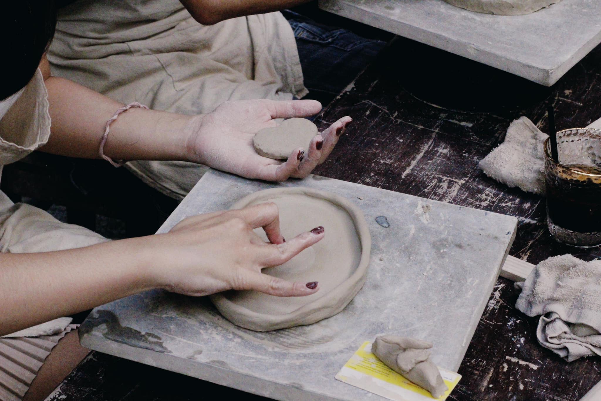 Hoạt động trải nghiệm thư giãn tại Gốm nhà Mỡ