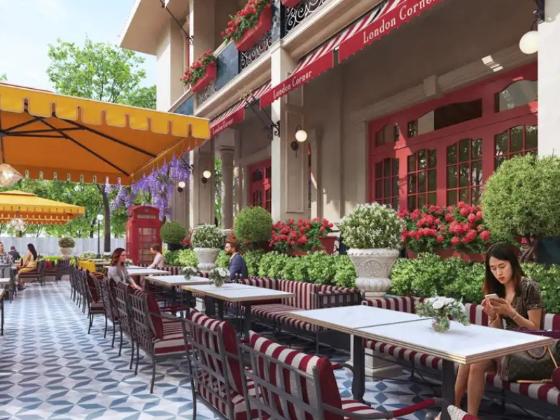 London Corner là quán cafe phong cách châu Âu được yêu thích tại Sài Gòn