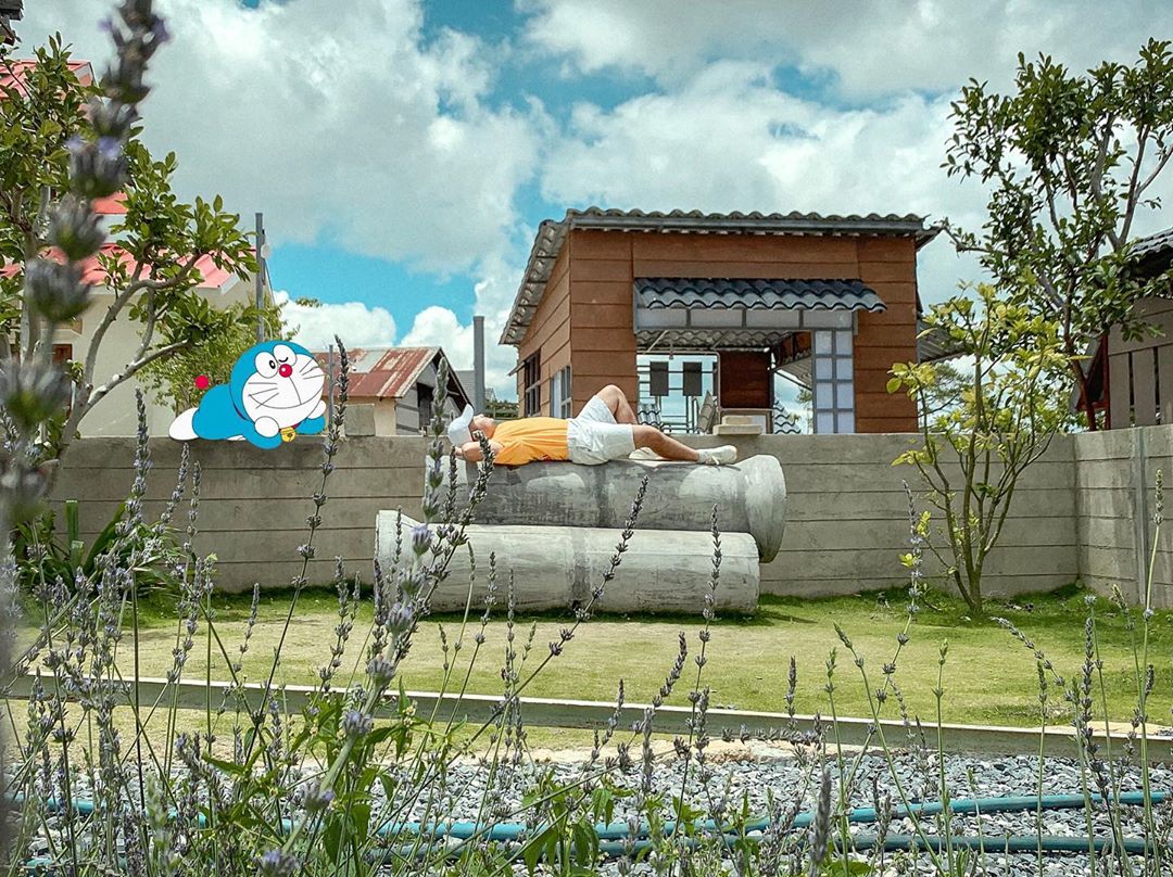 Không gian truyện tranh Doraemon tại thị trấn Nobi Đà Lạt