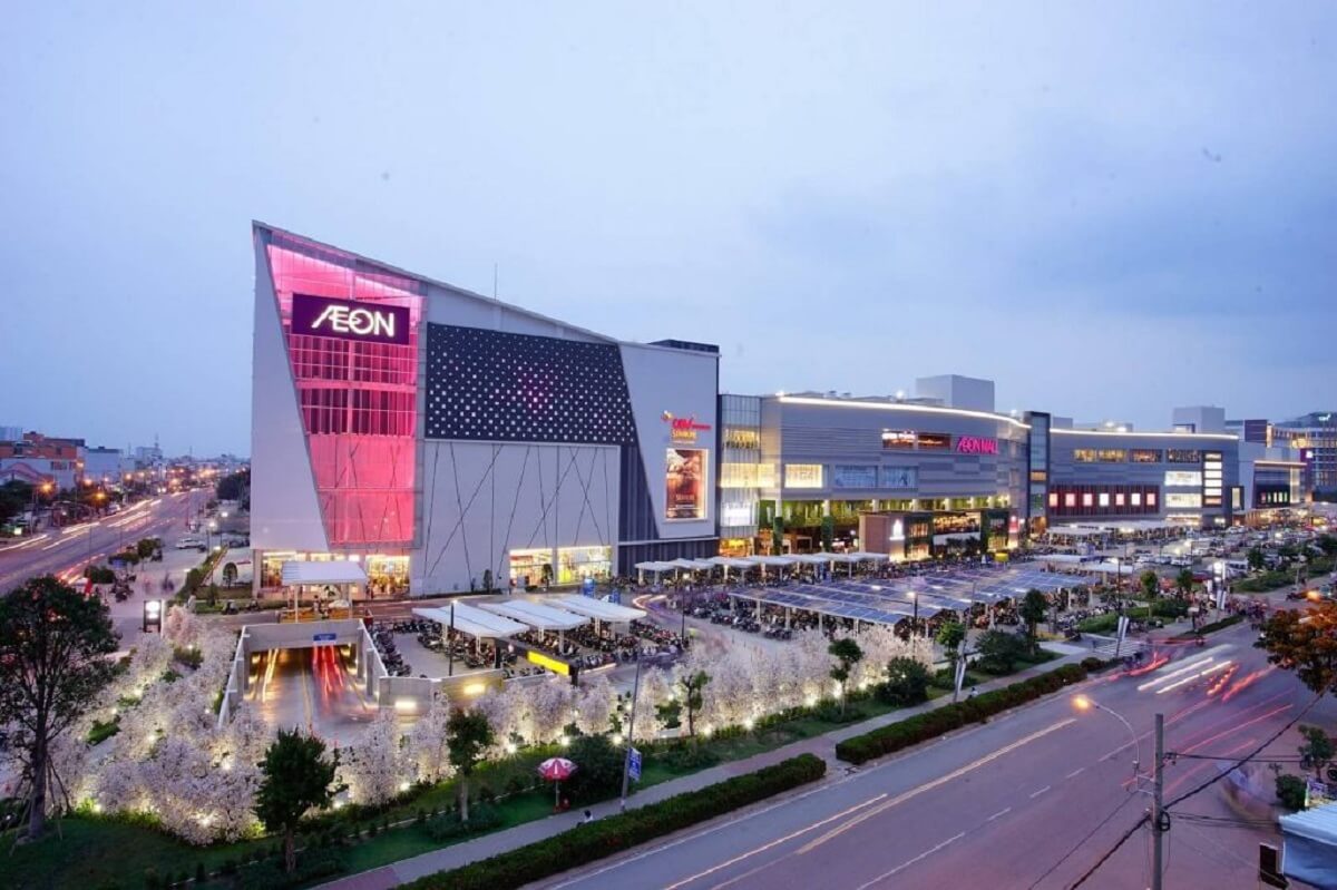 Quy mô choáng ngợp của Aeon Mall Tân Phú