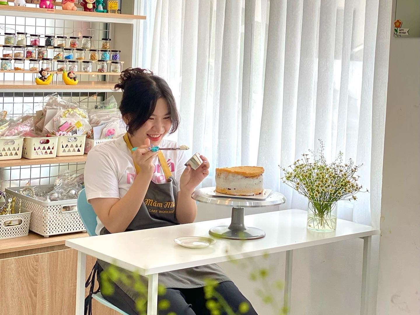Trải nghiệm làm bánh thú vị tại Măm Măm Cake Workshop