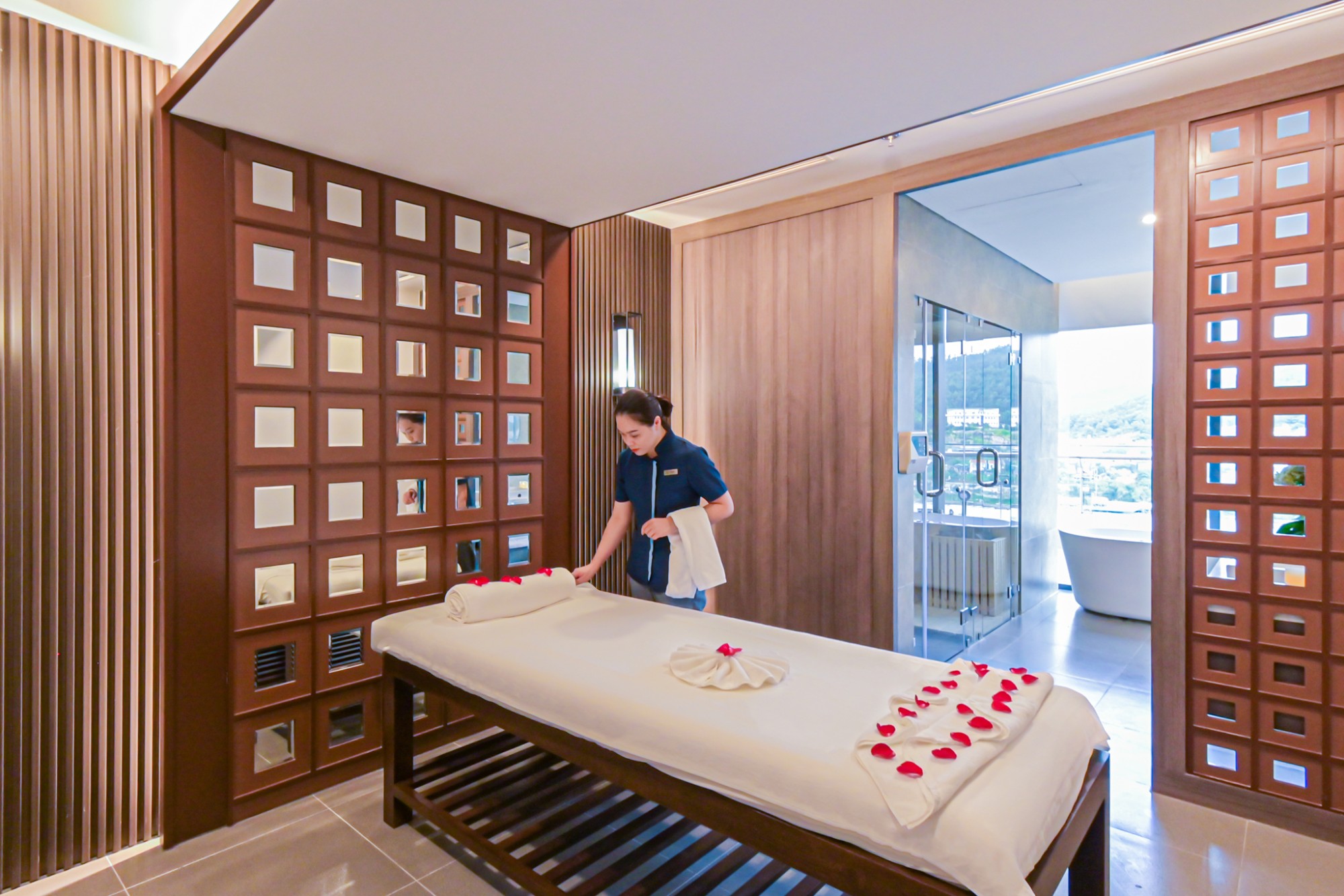 Không gian spa thư giãn tại Delasea