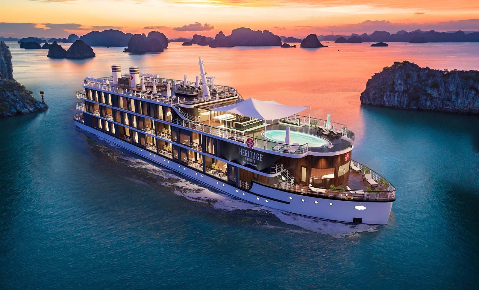 Phong cách cổ điển tạo nét chấm phá khác biệt cho Heritage Cruises