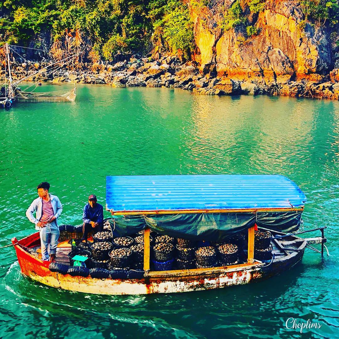 Người dân làng chài sống với nghề đánh bắt từ xa xưa