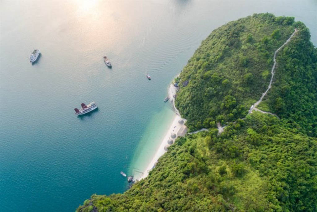 Đảo Soi Sim rực rỡ trong ánh nắng chiều