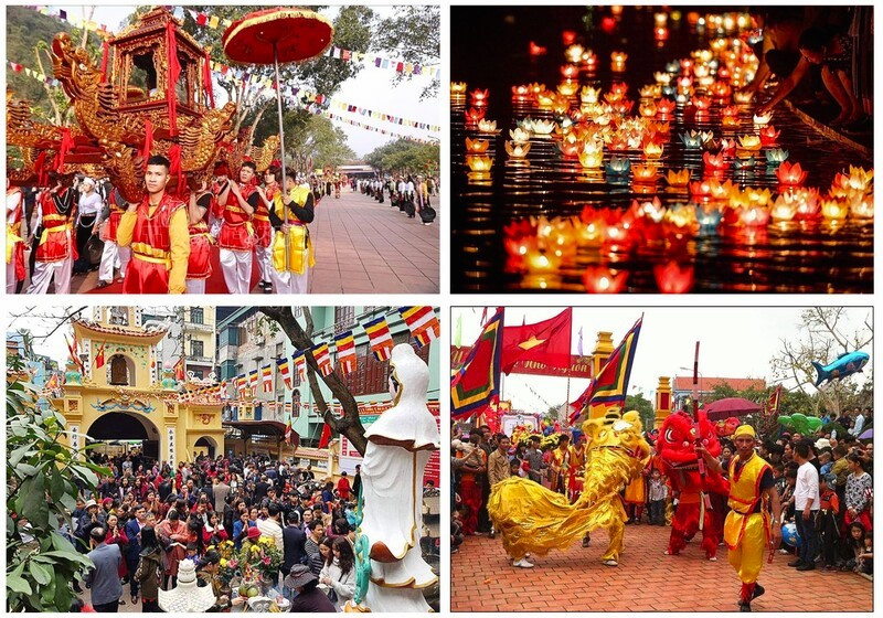 Các nghi thức lễ hội hằng năm tại chùa Long Tiên