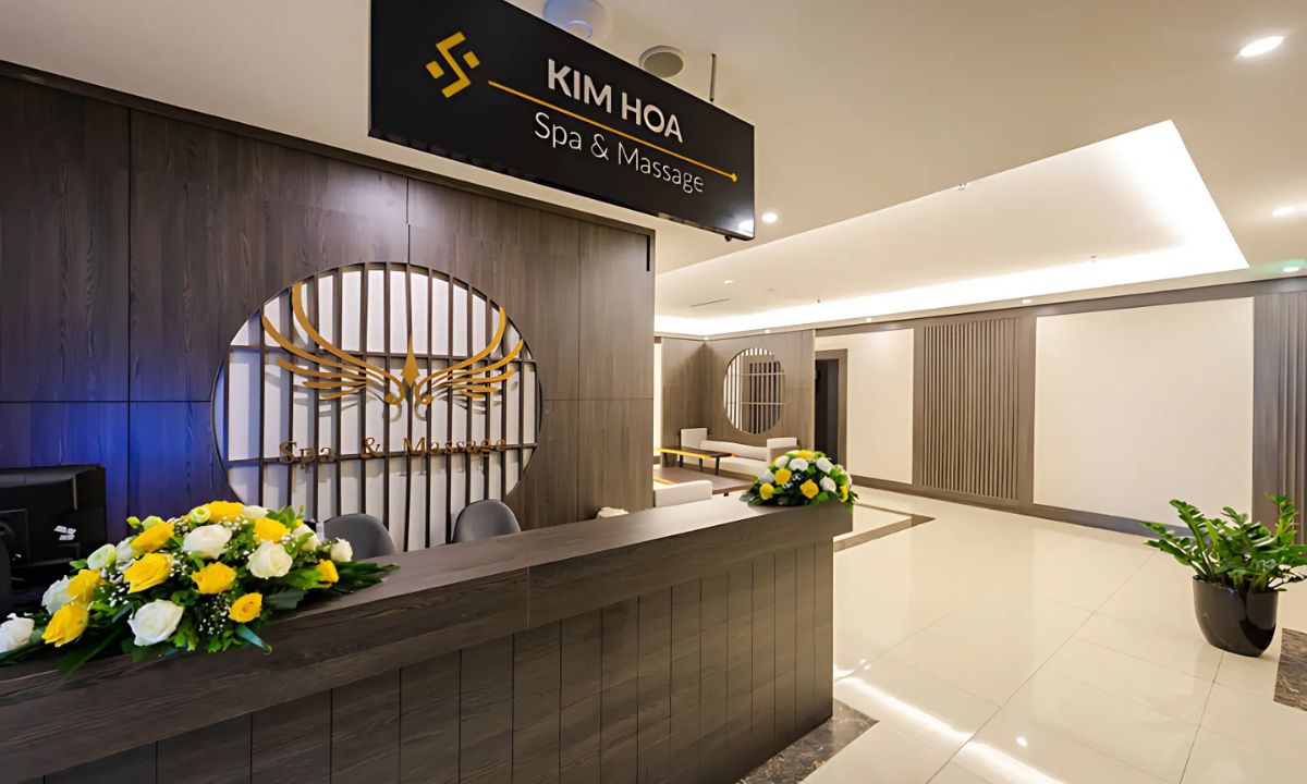 Không gian spa thư giãn tại khách sạn
