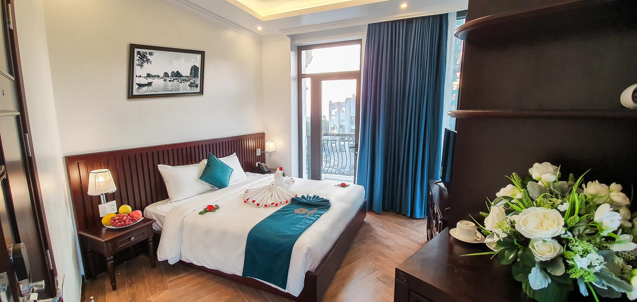 Phòng Double thiết kế trang nhã với view thông thoáng