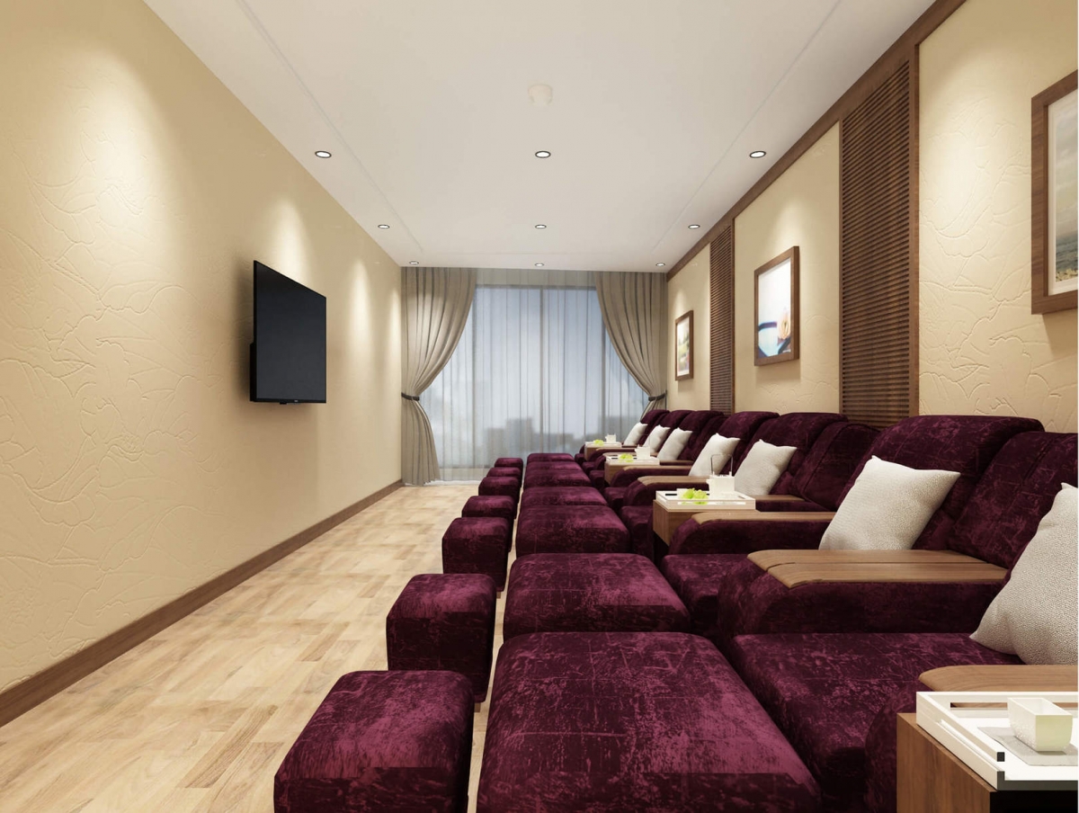 Không gian spa Marina Massage yên tĩnh, thư giãn và hiện đại