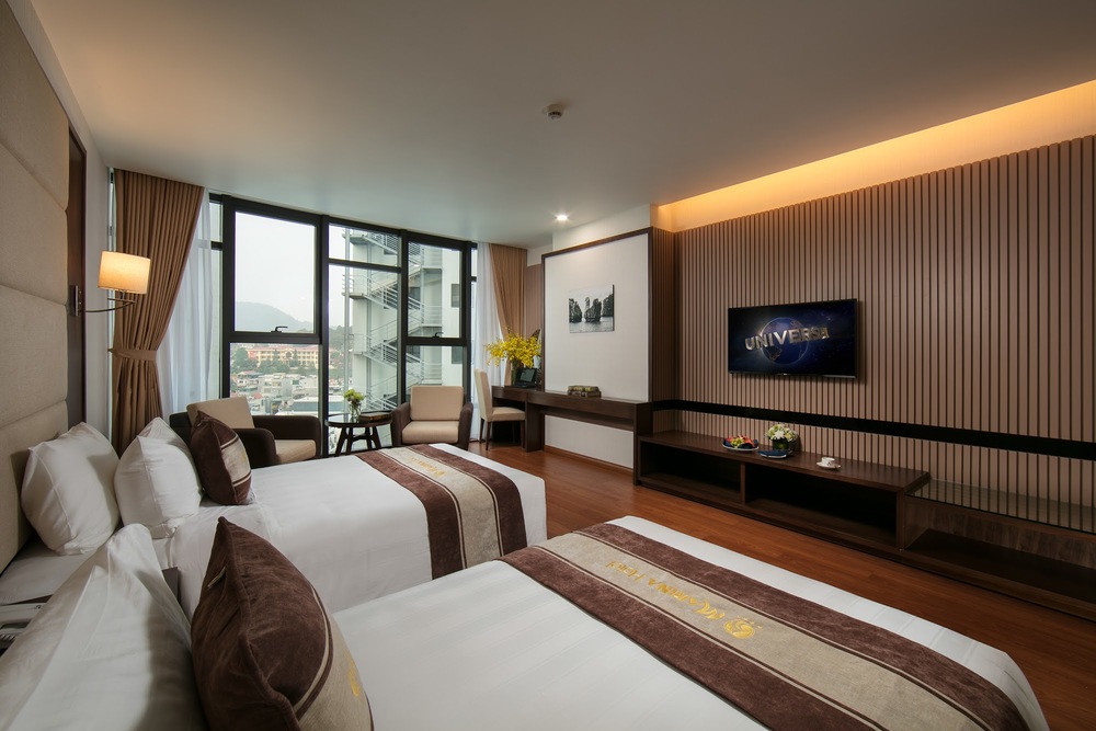 Phòng Superior hướng thành phố tiện nghi