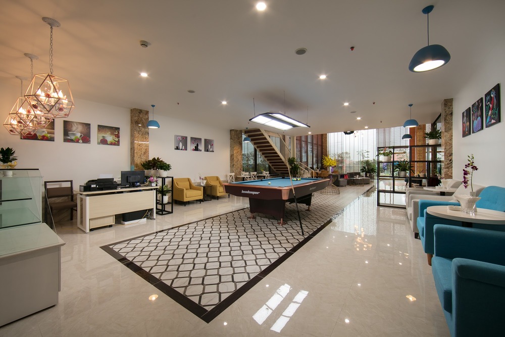 Không gian Hali Coffee hiện đại, thư giãn tại khách sạn Marina