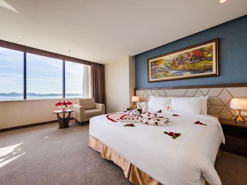 Family Seaview gây ấn tượng với tầm nhìn hướng biển rộng mở và không gian sinh hoạt thoải mái.