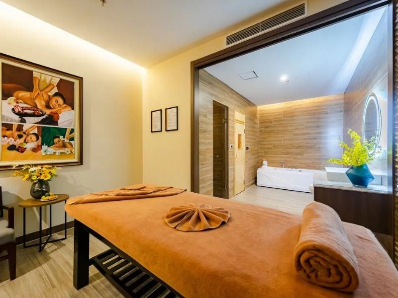 Không gian spa thư giãn hiện đại, tiện nghi