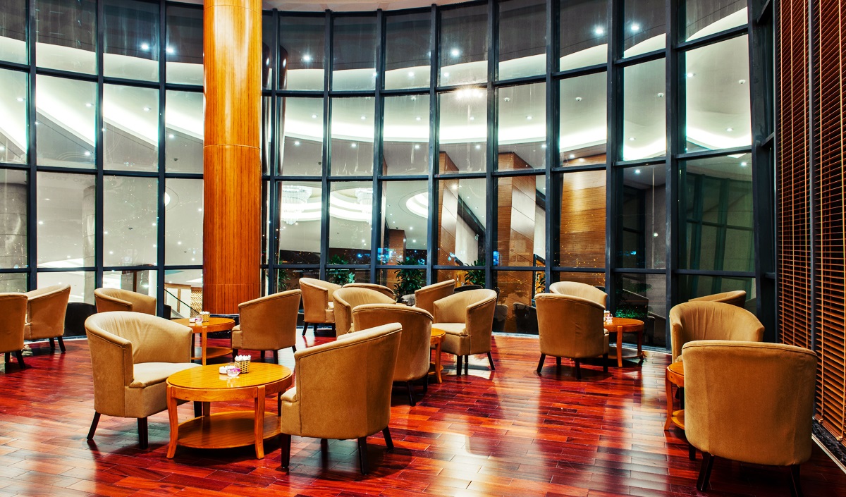 Minh Châu Lobby Lounge sang trọng tại sảnh khách sạn