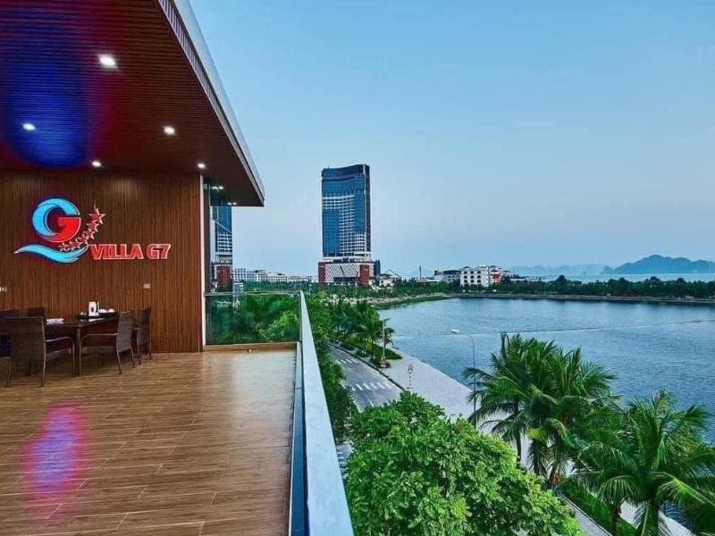 Villa G7 Hạ Long có vị trí khá thuận tiện để di chuyển ra biển và khu vui chơi.