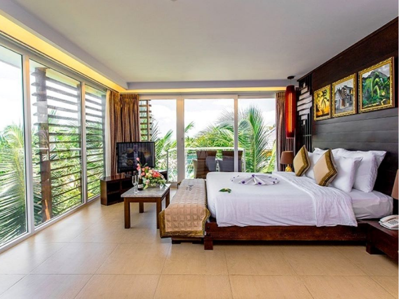 Villa De Sol là lựa chọn tiết kiệm với không gian nghỉ ngơi rộng rãi