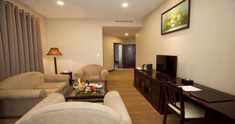 Căn phòng thiết kế tinh tế mang đầy đủ nội thất cho du khách
