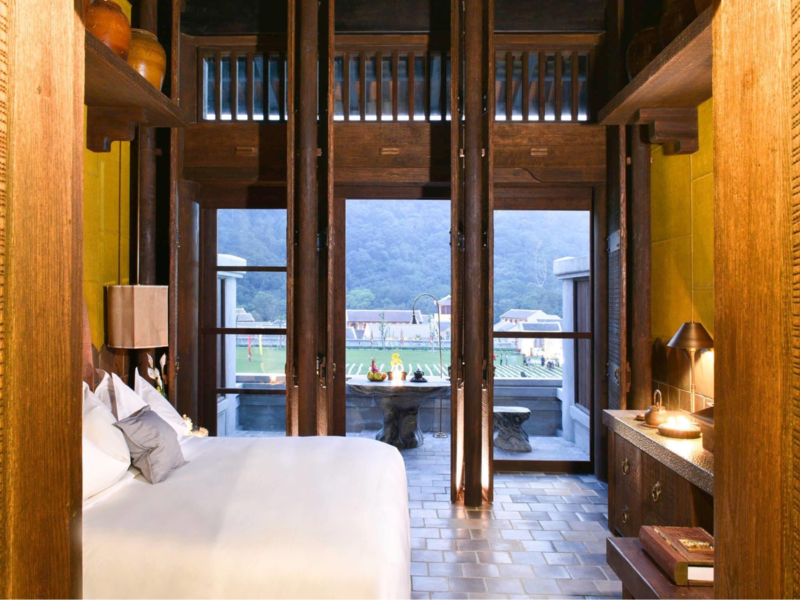 Hạng phòng Deluxe với view hướng làng