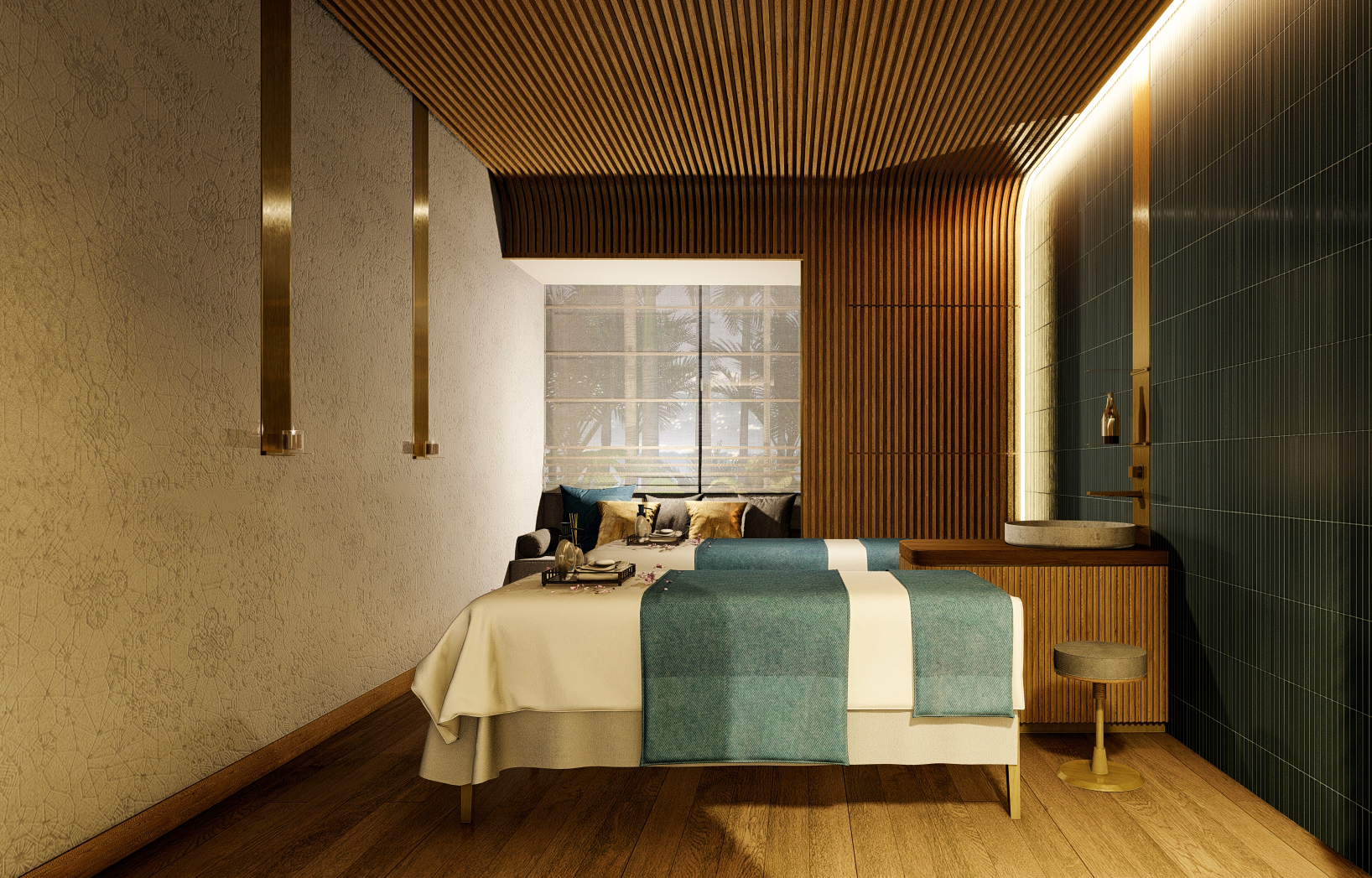 Không gian spa tại Vienna House by Wyndham Charm Long Hải