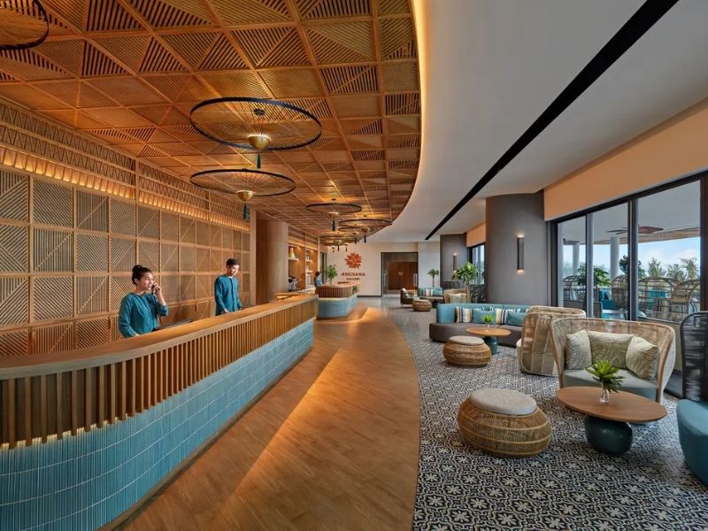 Angsana Quan Lạn Resort với không gian sang trọng, tiện nghi hiện đại