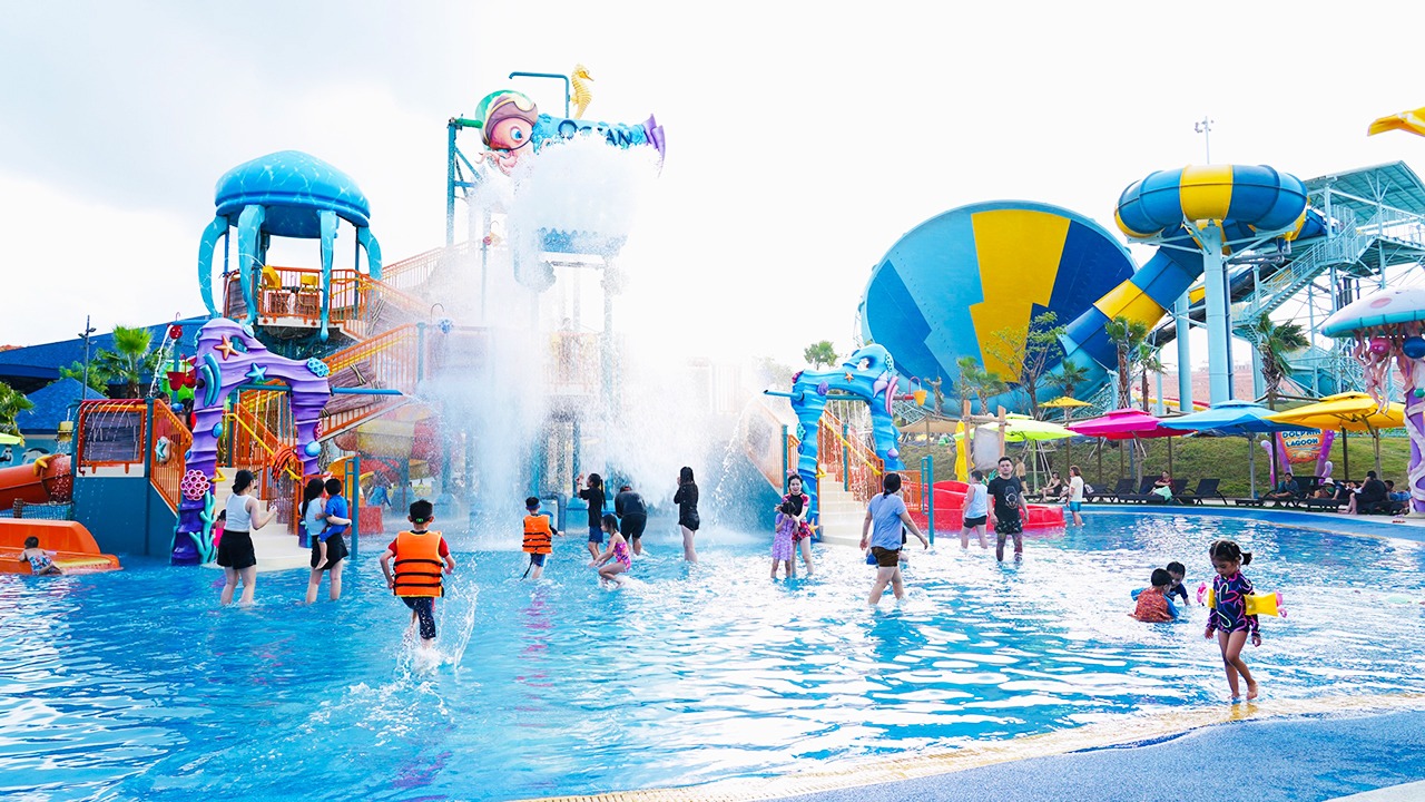 Trải nghiệm công viên nước Wonderland Water Park giải nhiệt cái nóng