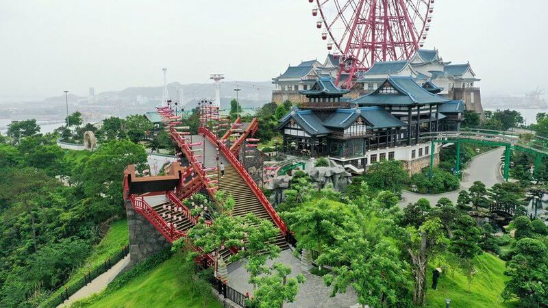 Khám phá khu vực Sun World gồm nhiều trò vui chơi