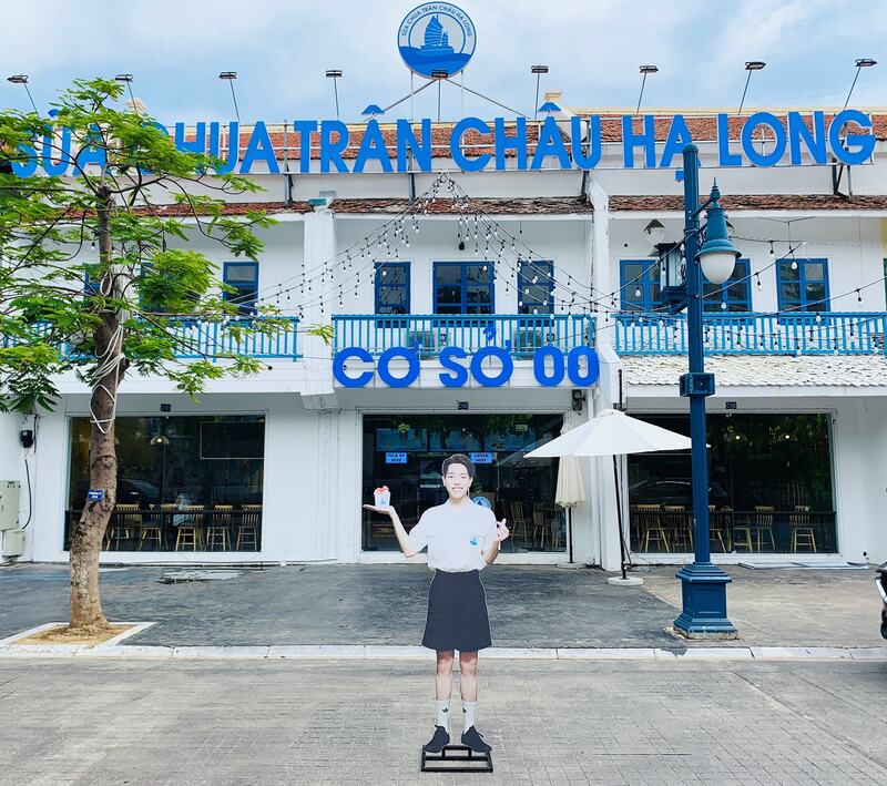 Sữa chua Hạ Long nổi tiếng với nhiều chi nhánh trên toàn quốc 
