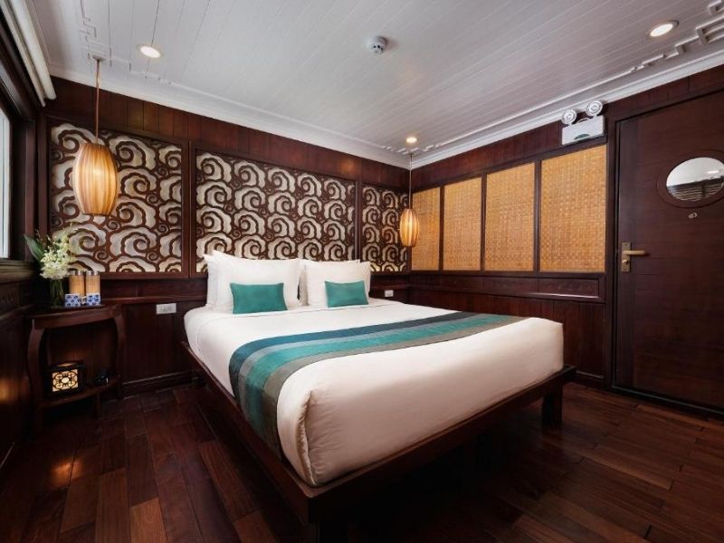 Executive Cabin mang đến không gian nghỉ dưỡng rộng rãi và riêng tư hơn cho du khách.