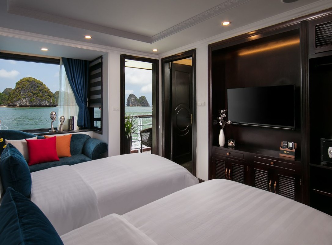 Executive Suite tiện nghi với ban công hướng biển