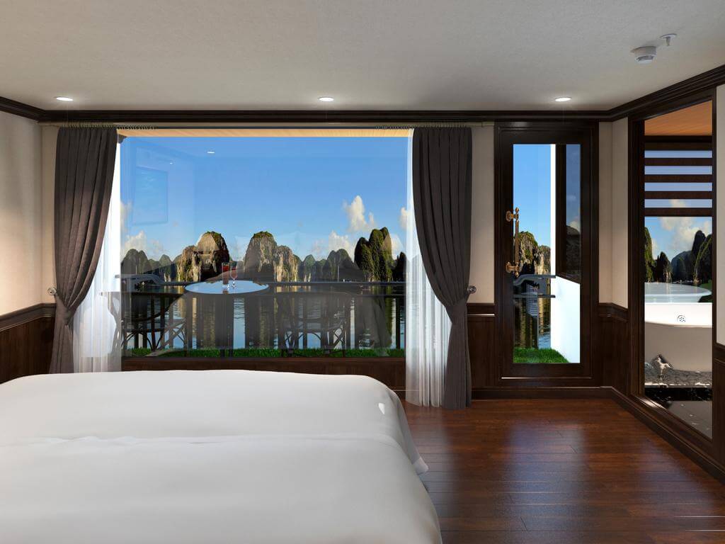 Phòng Suite Balcony rộng rãi với ban công riêng