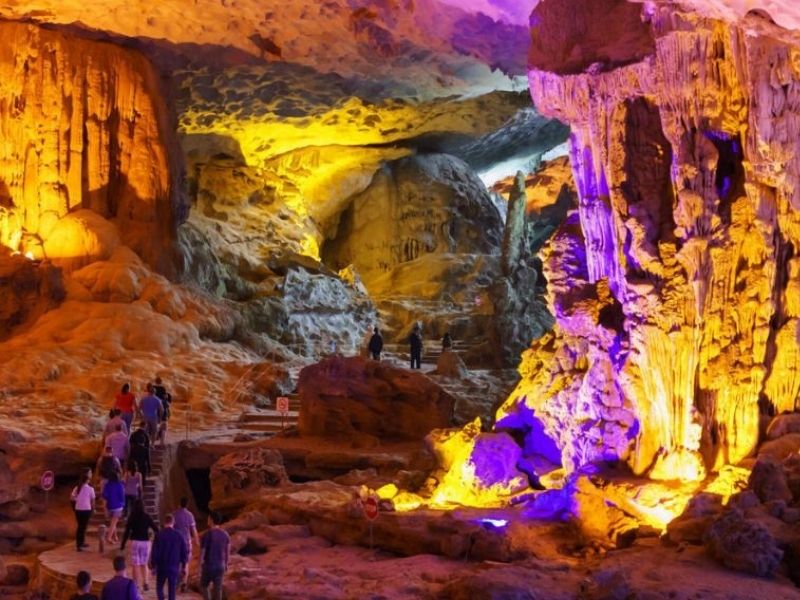 Du thuyền Vdream đưa bạn khám phá những địa điểm nổi bật trên vịnh Hạ Long, từ các hang động kỳ vĩ đến những hòn đảo biểu tượng du lịch