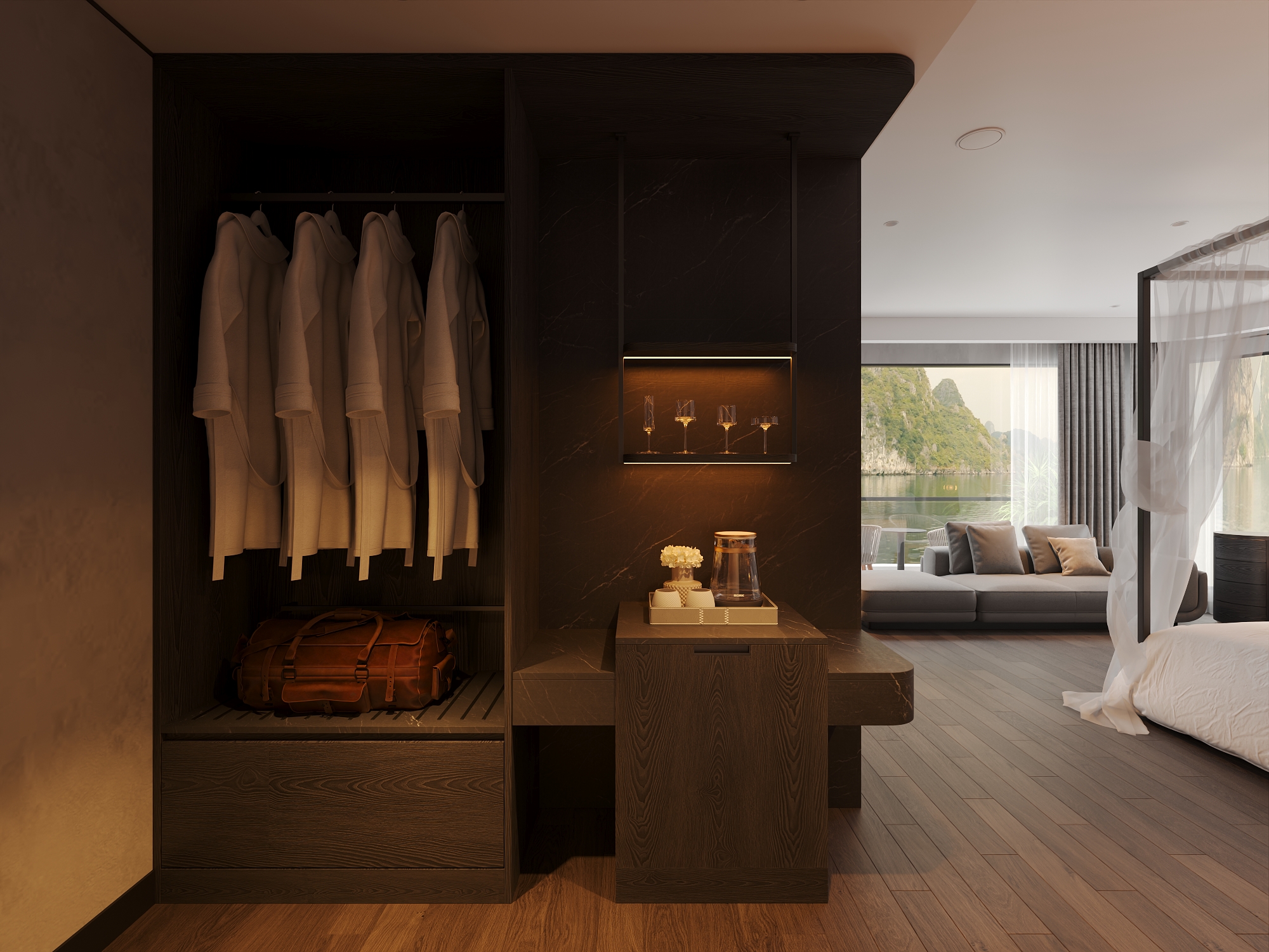Elite Balcony Suite với jacuzzi riêng