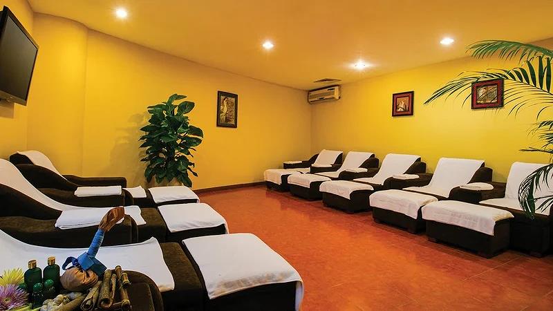 Phòng Spa rộng rãi phù hợp cho cả gia đình