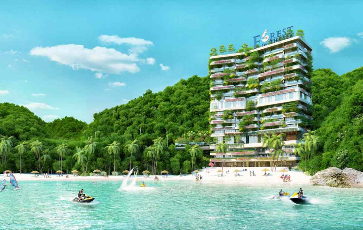 View cực đỉnh tại Flamingo Cát Bà